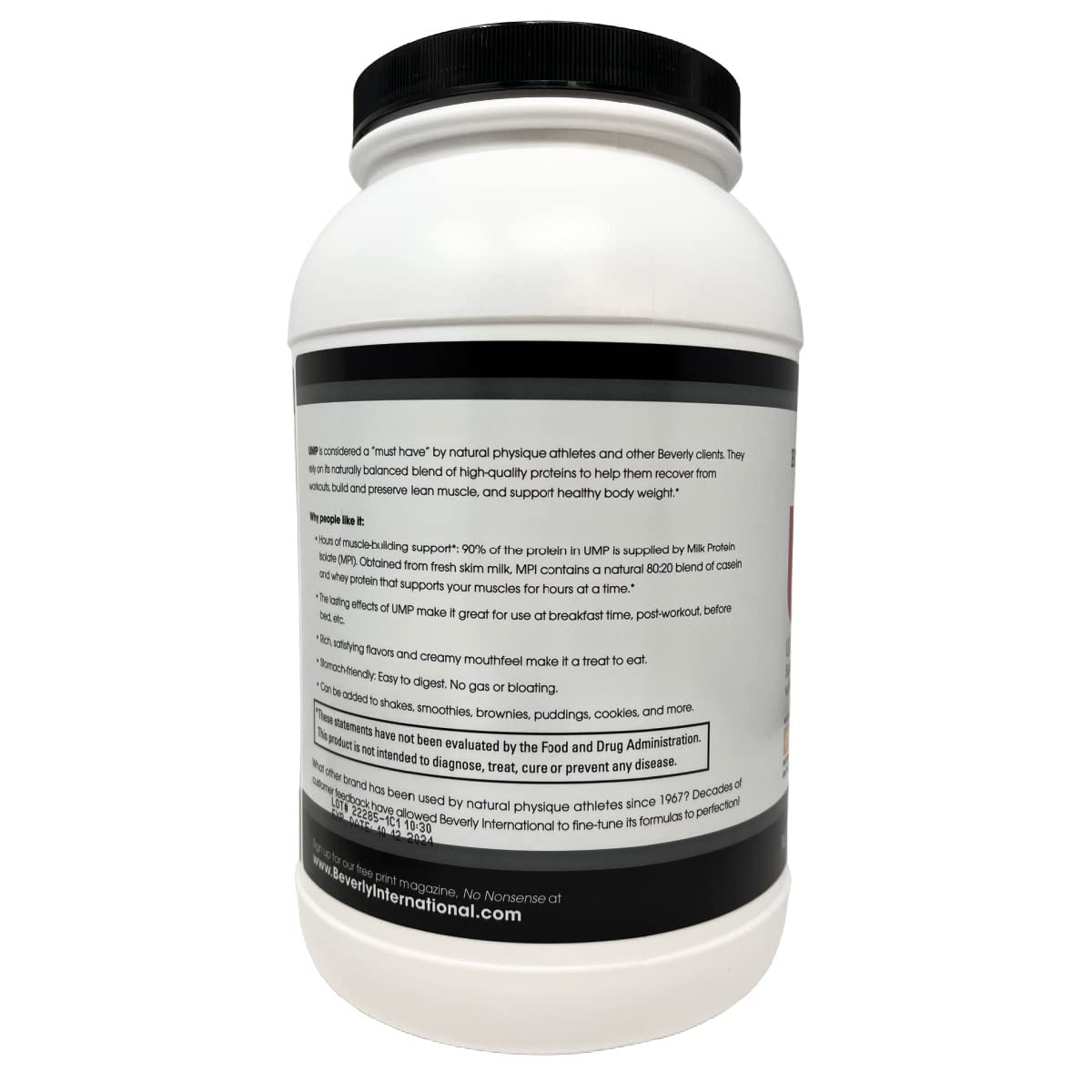 Beverly International UMP Protein Powder, Graham Cracker. Unique Whey-Casein Ratio Beverly International Au supplements