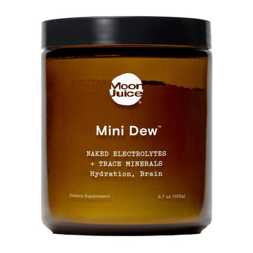 Moon Juice Mini Dew Electrolytes Powder - Sugar Free Minerals & Electrolyte Hydration Powder for Instant Hydration & Brain Support - Magnesium, Calcium, Potassium, Pink Salt, Unflavored, 30 Servings Moon Juice Au supplements