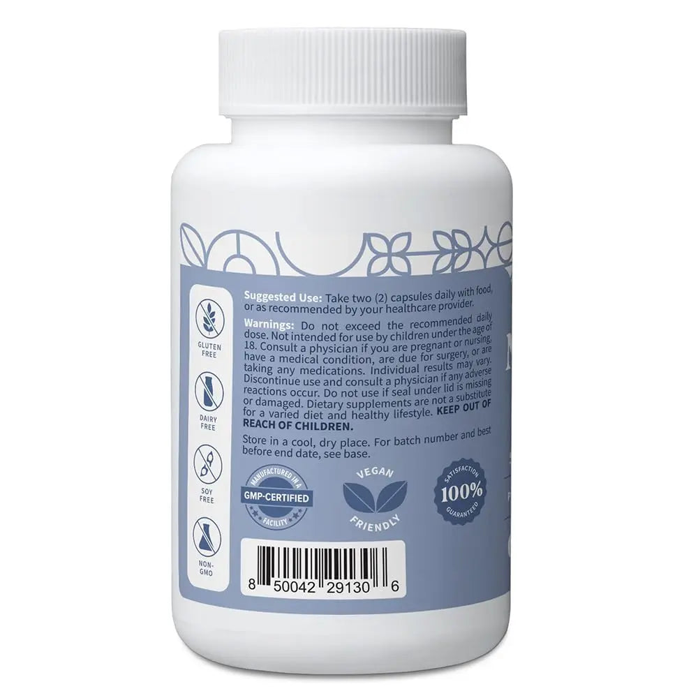 Pattern Wellness Magnesium Complex – Supports Muscle, Bone & Relaxation Health – with Zinc & Vitamin D – Daily Support Formula – 60 Vegan Capsules Pattern Wellness Au supplements