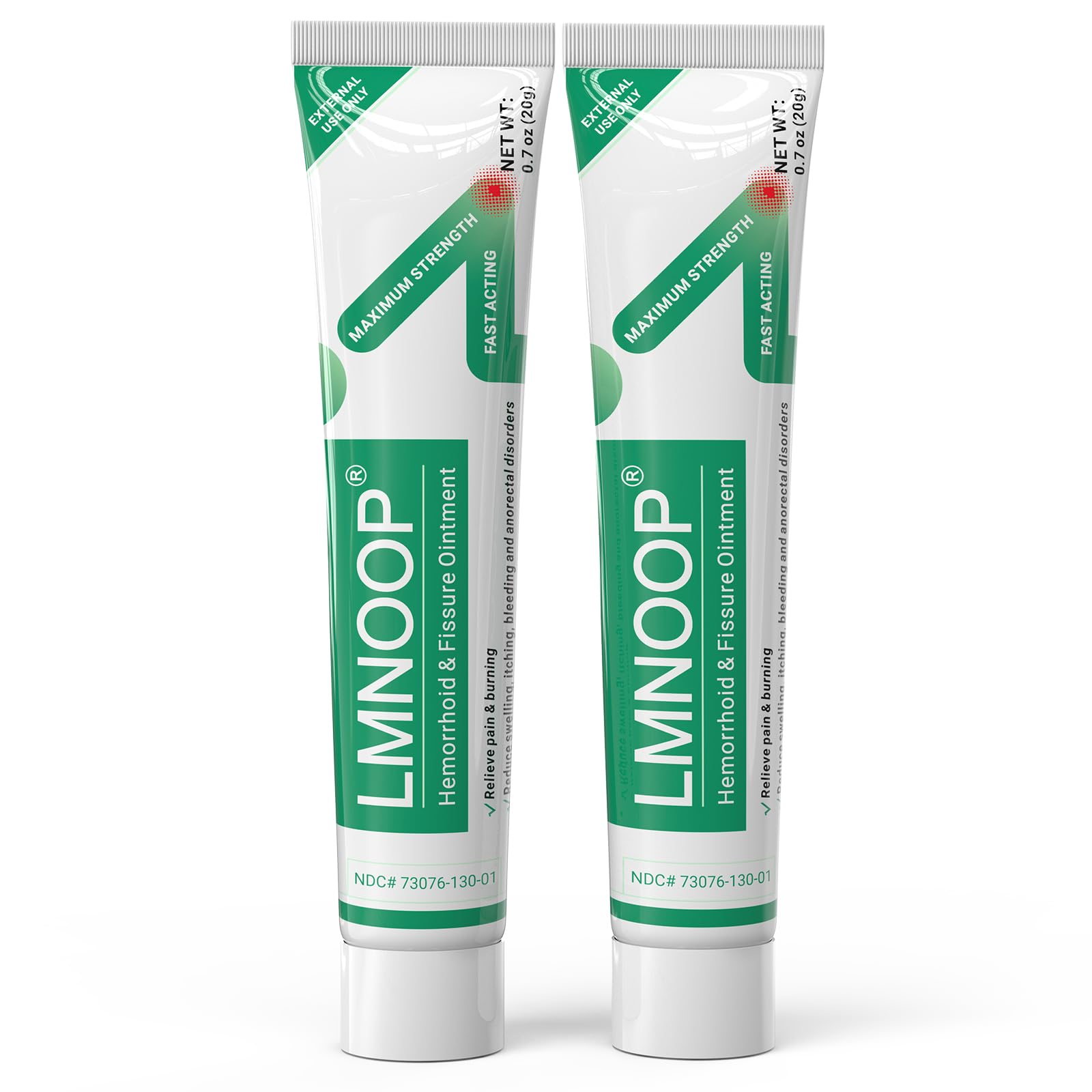 Hemorrhoid Treatment Ointment, Maximum Strength Treatment & Fast Relief for Pain, Itching, Burning, Swelling, Fissure, Bleeding, Discomfort, Long-Lasting Internal & External Hemorrhoid Cream, (2-Pack) LMNOOP Au supplements