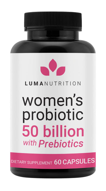 Luma Nutrition Probiotics for Women with Prebiotics - 50 Billion CFU - Formulated for Digestive Luma Nutrition Au supplements