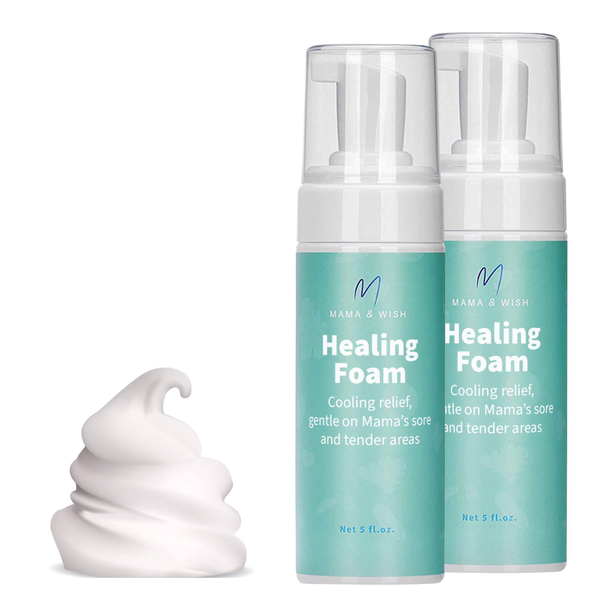Witch Hazel Spray | Perineal Spray Postpartum Essentials Foam | Postpartum Spray - Perineal Healing Foam for Post Partum Care and Recovery an Essential for Labor (2 Pack) Mama & Wish Au supplements