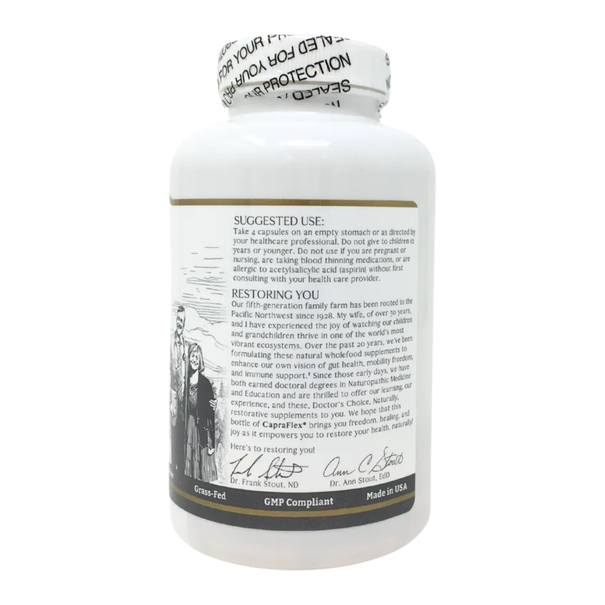 CapraFlex by Mt. Capra | Bone and Joint Support Supplement with Chicken Collagen, Hyaluronic Acid, Turmeric, and Herbs for Joint Vitality | 30 Servings - 120 Capsules Mt Capra Au supplements