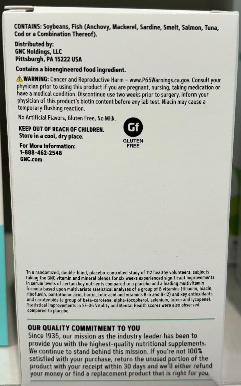GNC Women's Multivitamin 50 Plus |Supports Bone, Eye, Memory, Brain and Skin Health GNC Au supplements