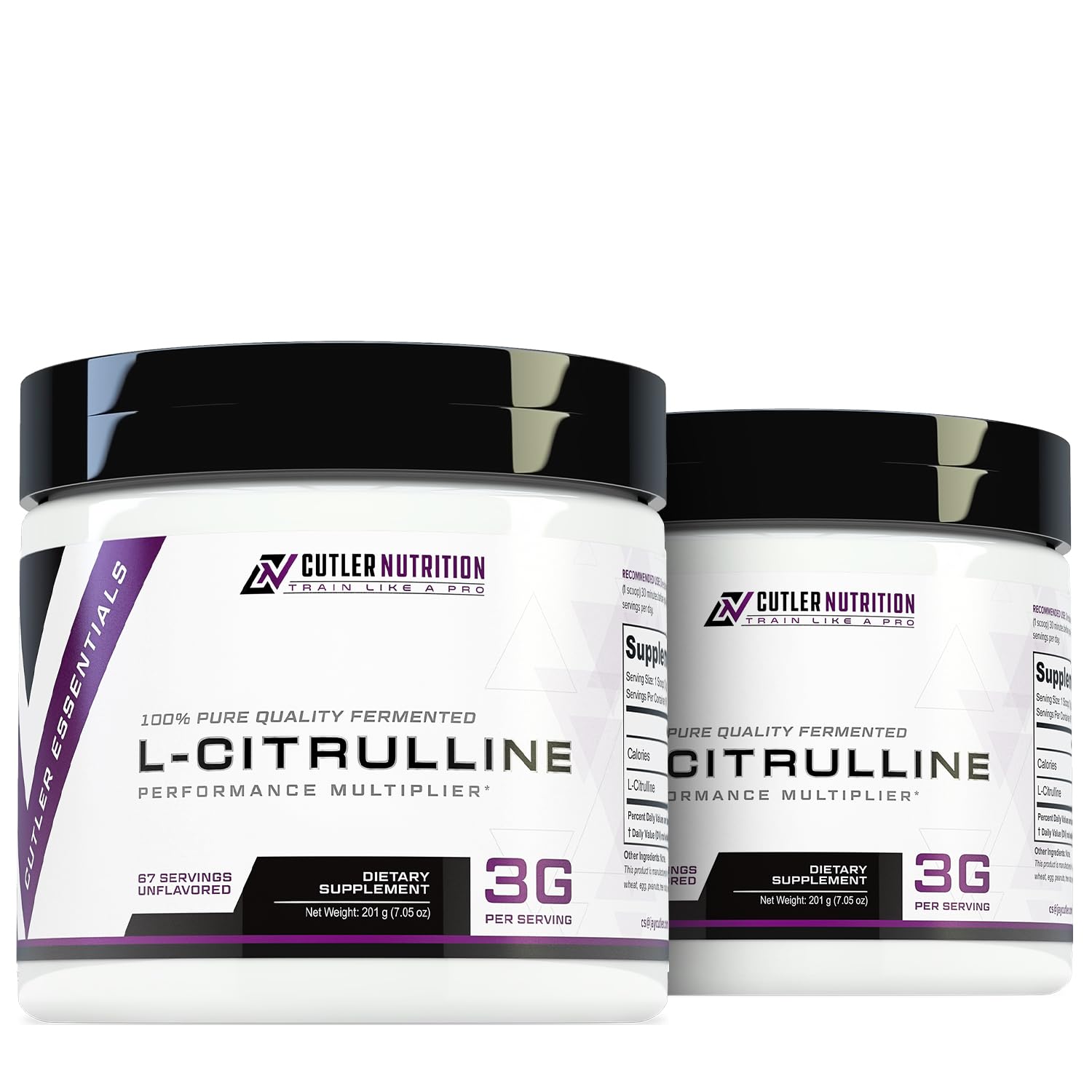 Cutler Nutrition Jay Essentials 100% Pure L-Citrulline Powder Unflavored 3g Per Serving Cutler Nutrition Au supplements