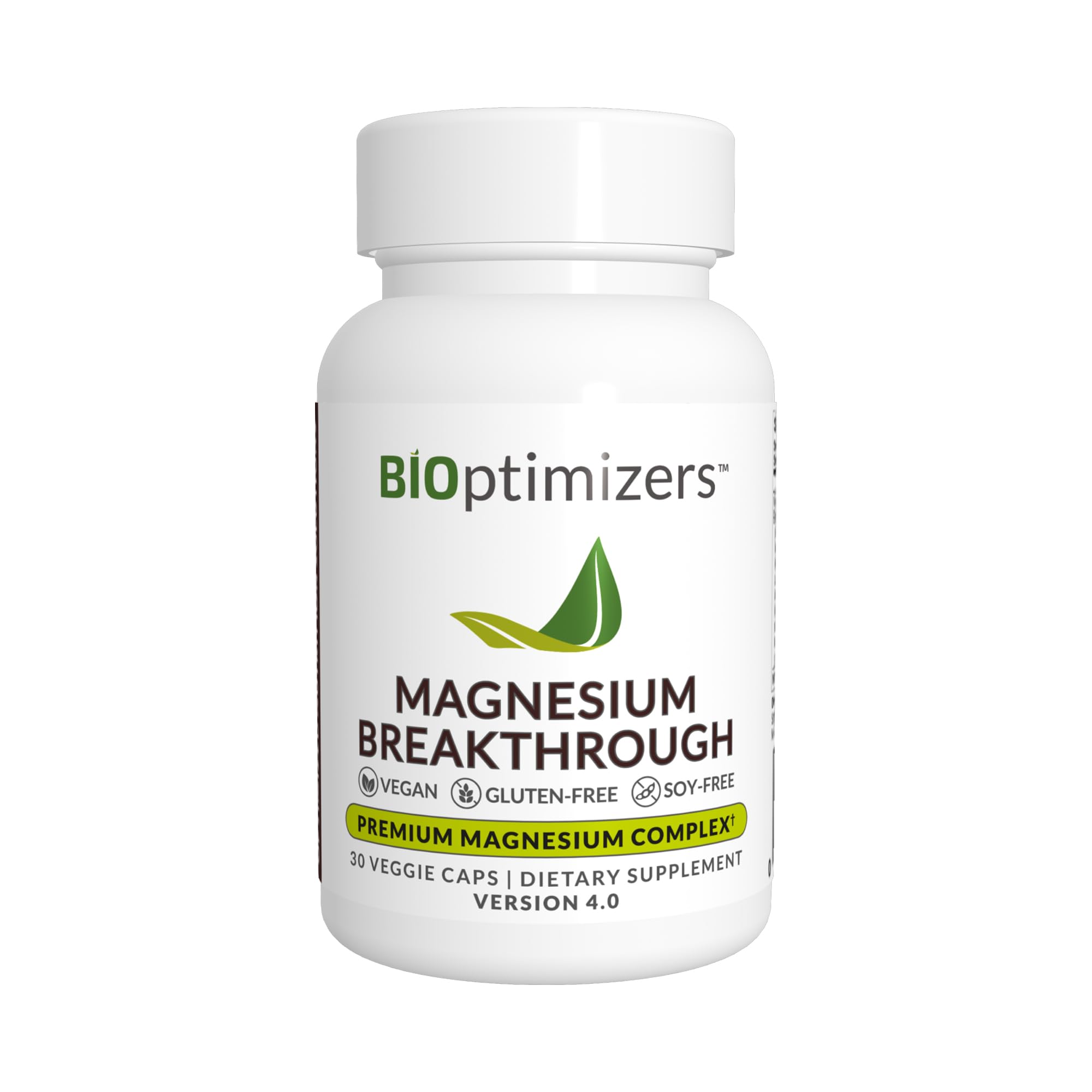 Magnesium Breakthrough Supplement 4.0 - Has 7 Forms of Magnesium: Glycinate, Malate BiOptimizers Au supplements