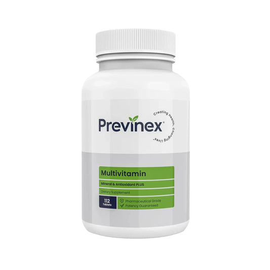 Previnex Multivitamin, Mineral & Antioxidant Plus - Multivitamin for Men & Women with Vital Nutrients, Vitamin C & Vitamin D & Vitamin E, 112 Tablets PrevinexAU supplements