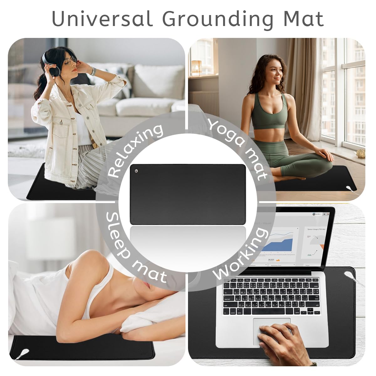 LOYDBDT Grounding Mat,11.8x23.6inches,Grounding Mat with 15ft Grounding Cord LOYDBDT Au supplements