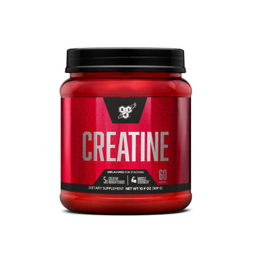 BSN Micronized Creatine Monohydrate Powder, Unflavored Creatine Powder, Micronized, Supports Muscle Building, Supports Muscle Strength, Gym Supplement, 5g per Serving, 5000mg per Servings, 60 Servings BSN Au supplements