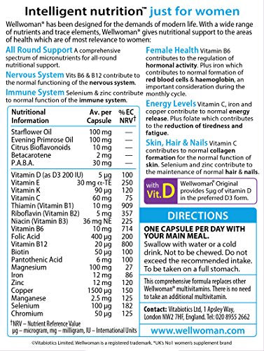 Vitabiotics Wellwoman Original - 90 Capsules Wellwoman Au supplements
