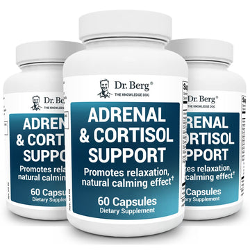 Dr. Berg Adrenal & Cortisol Supplement New Formula - Adrenal Supplement & Cortisol Dr. Berg Nutritionals Au supplements