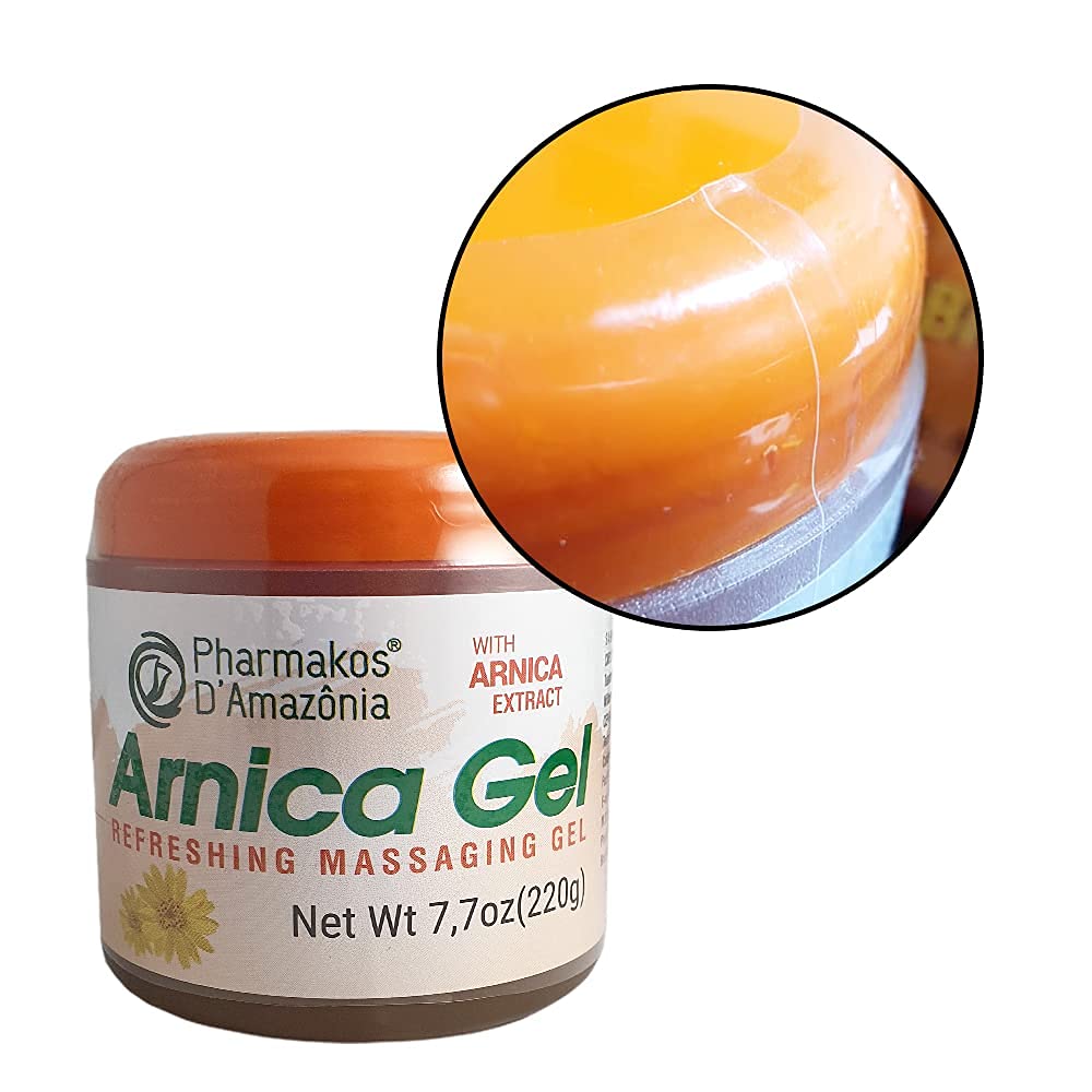 Pharmakos Arnica Gel Cream, Refreshing Massage Gel for Bruises, Swelling and Relief, 7.7 oz Pharmakos Au supplements