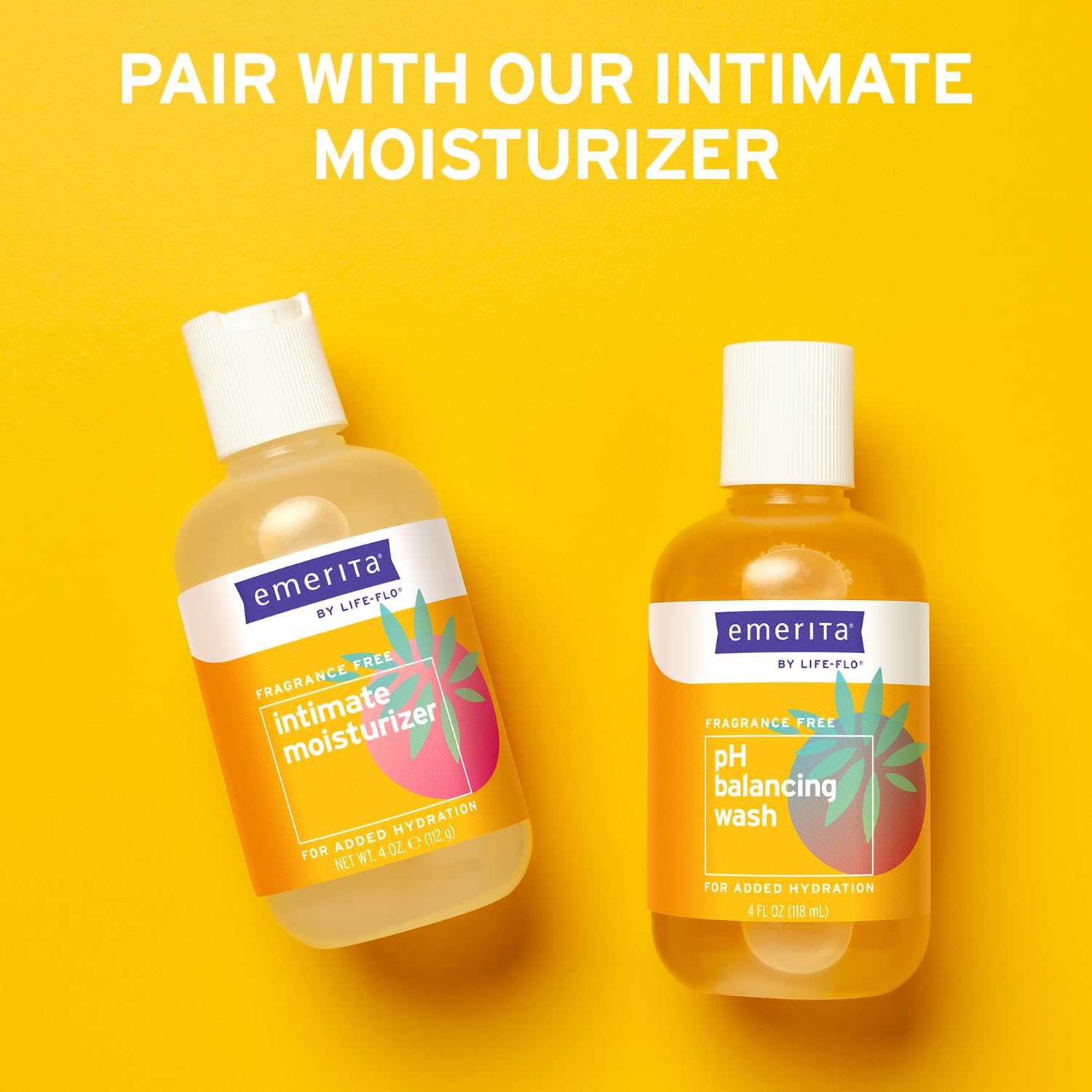 Emerita by Life-flo pH Balancing Feminine Wash, Hydrating Cleanser Soothes Delicate Areas Emerita Au supplements