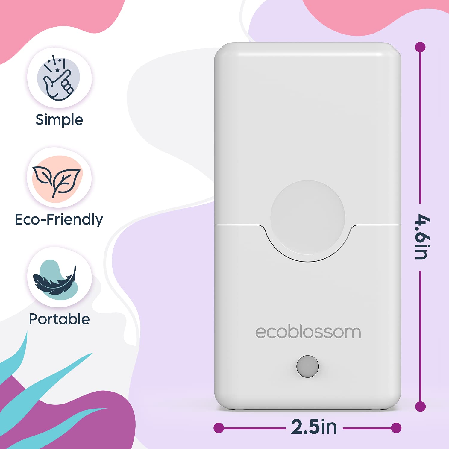 Ecoblossom Menstrual Cup Sterilizer - Modern Menstrual Cup Cleaner Unscented Sanitizer EcoBlossom Au supplements