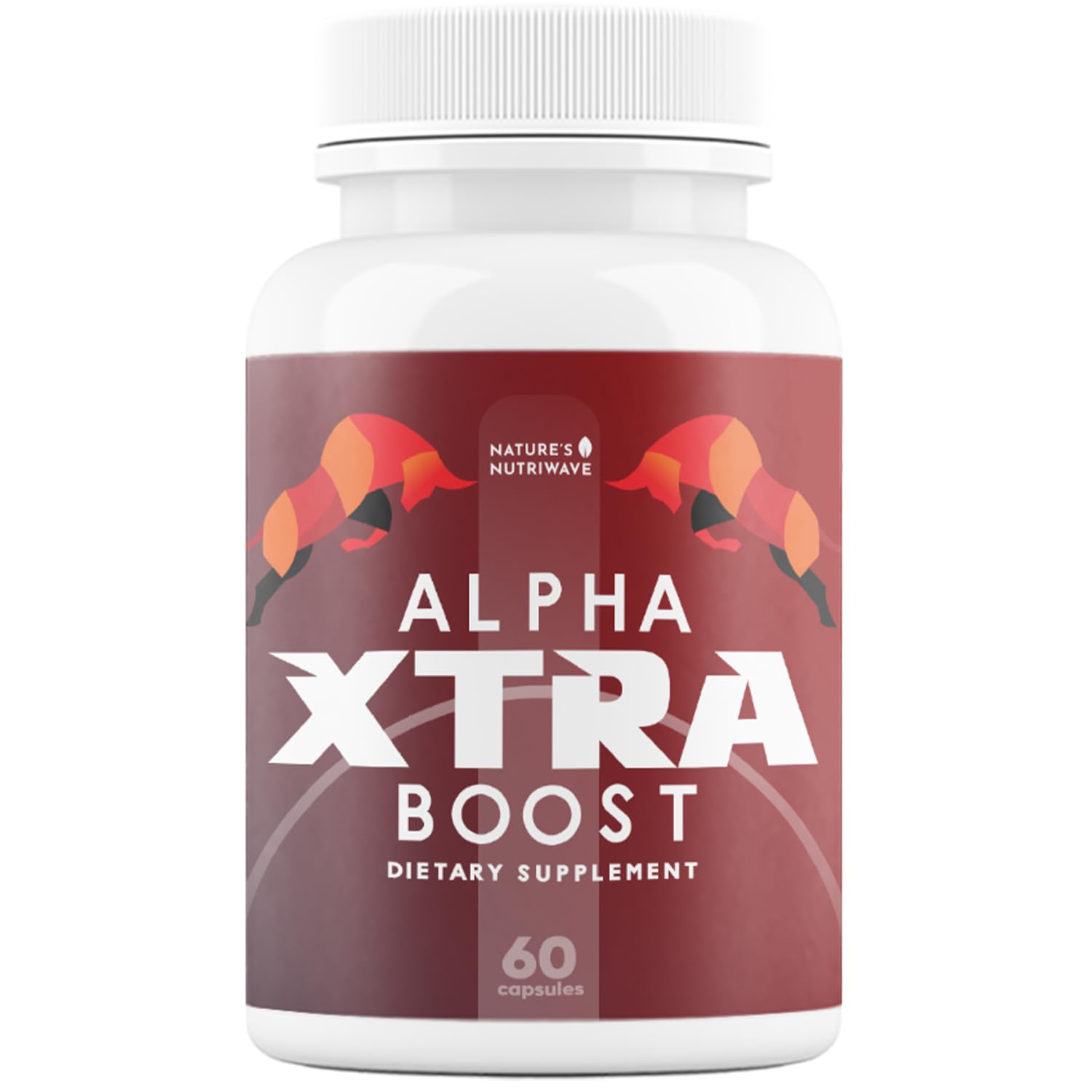 Nature’s NutriWave Alpha XtraBoost Capsules – Natural Men’s Supplement with Saw Palmetto, Fenugreek, L-Tyrosine & Herbal Blend, Made in USA – 60 Caps, 1 Month Supply Nature’s NutriWave Au supplements