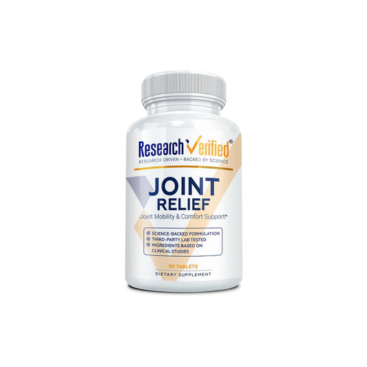 Research Verified Joint Support - Glucosamine, MSM, Turmeric, Boswellia, BioPerine - Vegan - 90 Capsules - 1 Month Supply Research VerifiedAU supplements