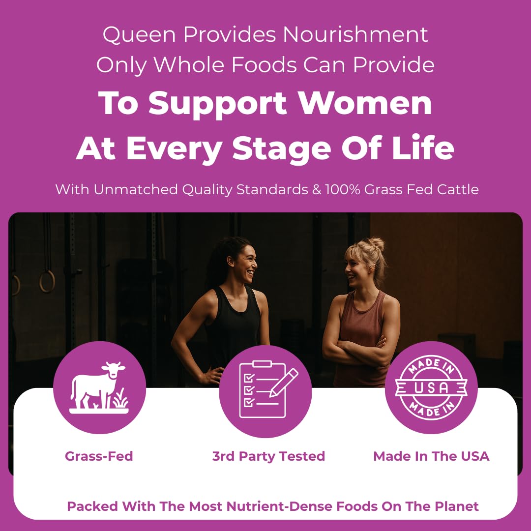 The Fittest Queen Organ Supplement, Hormone & Energy Support, 180 Capsules The Fittest Ever Au supplements
