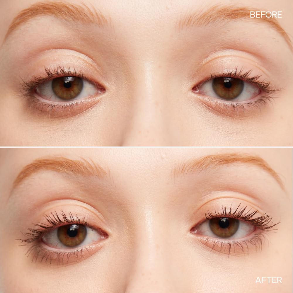 Saie Mascara 101 - Lash Lengthening Mascara for Thick, Bold, Lifted Lashes - Buildable Eye Makeup Formulated to Strengthen and Condition with Rich Nutrients - Brown (0.31 oz) Saie Au supplements