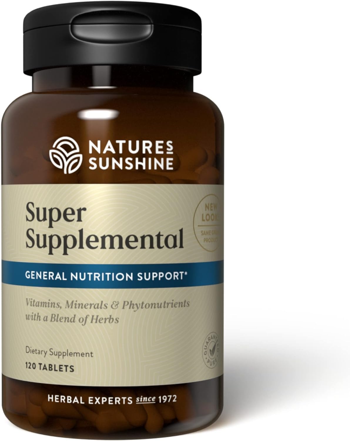 Nature's Sunshine Super Supplemental: Complete Multivitamin with Minerals, Antioxidants & More for Nutritional Gaps, Overall Health, Immune & Energy Support. 120 Tabs Nature's Sunshine Au supplements