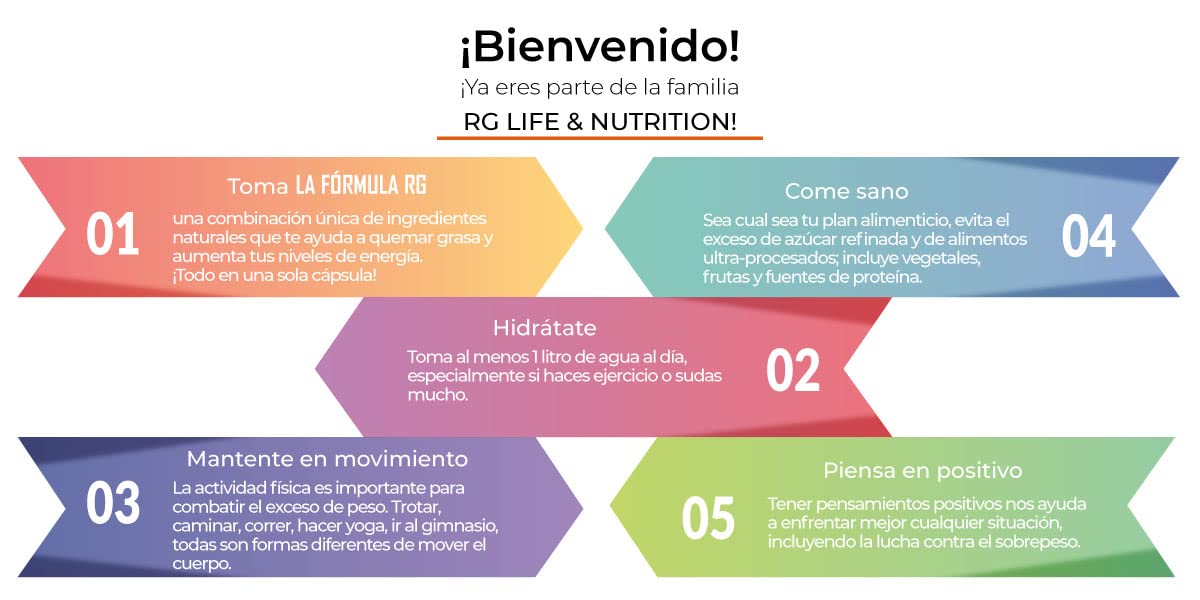 RG LIFE & NUTRITION - Weight Loss Pills, Energy Booster and Fat Burner with Magnesium RG LIFE & NUTRITION Au supplements