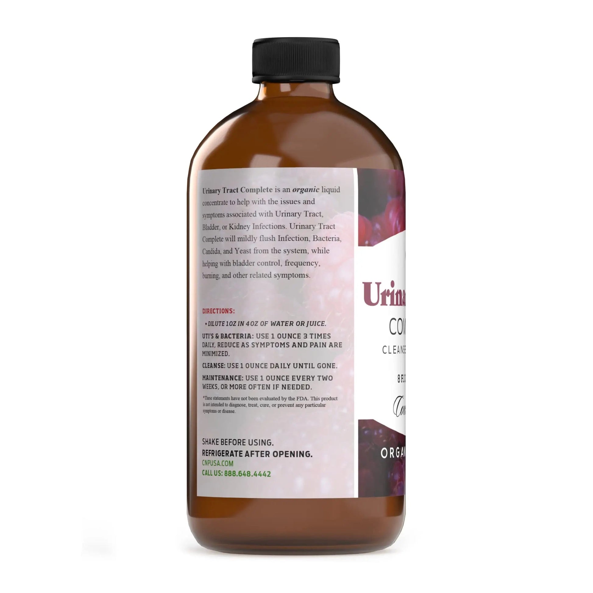 Complete Natural Products Urinary Tract Complete 8oz - Liquid Supplement for a Urinary Tract Cleanse, Defense, Health, and Treatment with Organic Cranberry & Organic D-Mannose Complete Natural Products Au supplements