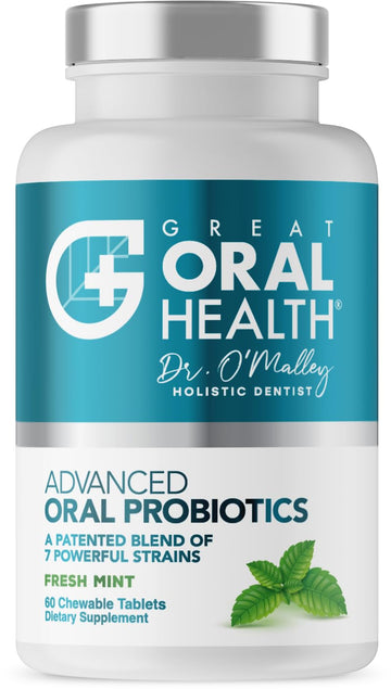 Oral Probiotics for Mouth Bad Breath Treatment for Adults: Dentist Formulated Advanced Great Oral Health Au supplements