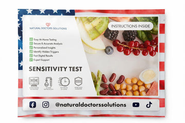 Advanced 1000 Item Food Sensitivity Test Digital Hair Analysis At Home Collection Food Environmental Metals Minerals and Additives Sensitivity Insights 24 to 48 Hour Results NATURAL DOCTORS SOLUTIONS Au supplements