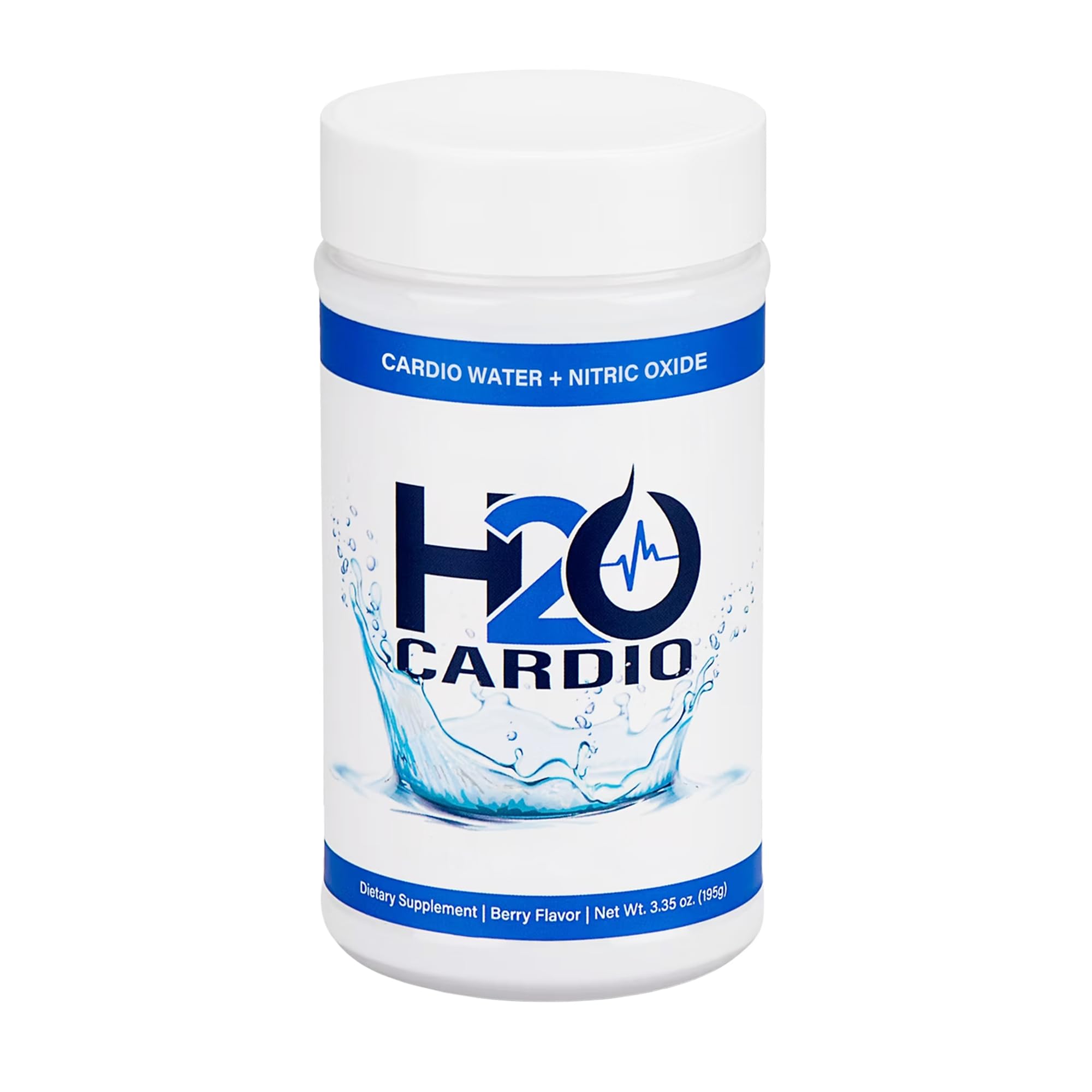 H2O Cardio | Nitric Oxide Supplement Drink | Wellness & Hydration Support | Arginine & Citrulline Powder | Berry Flavored Drink Mix for Daily Activity | Net Wt. 3.35 Ounces H2O CARDIO Au supplements