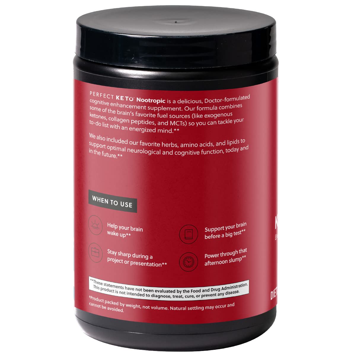 Perfect Keto Nootropic Brain Supplement - Enhance Focus and Energy, Boost Concentrati Perfect Keto Au supplements