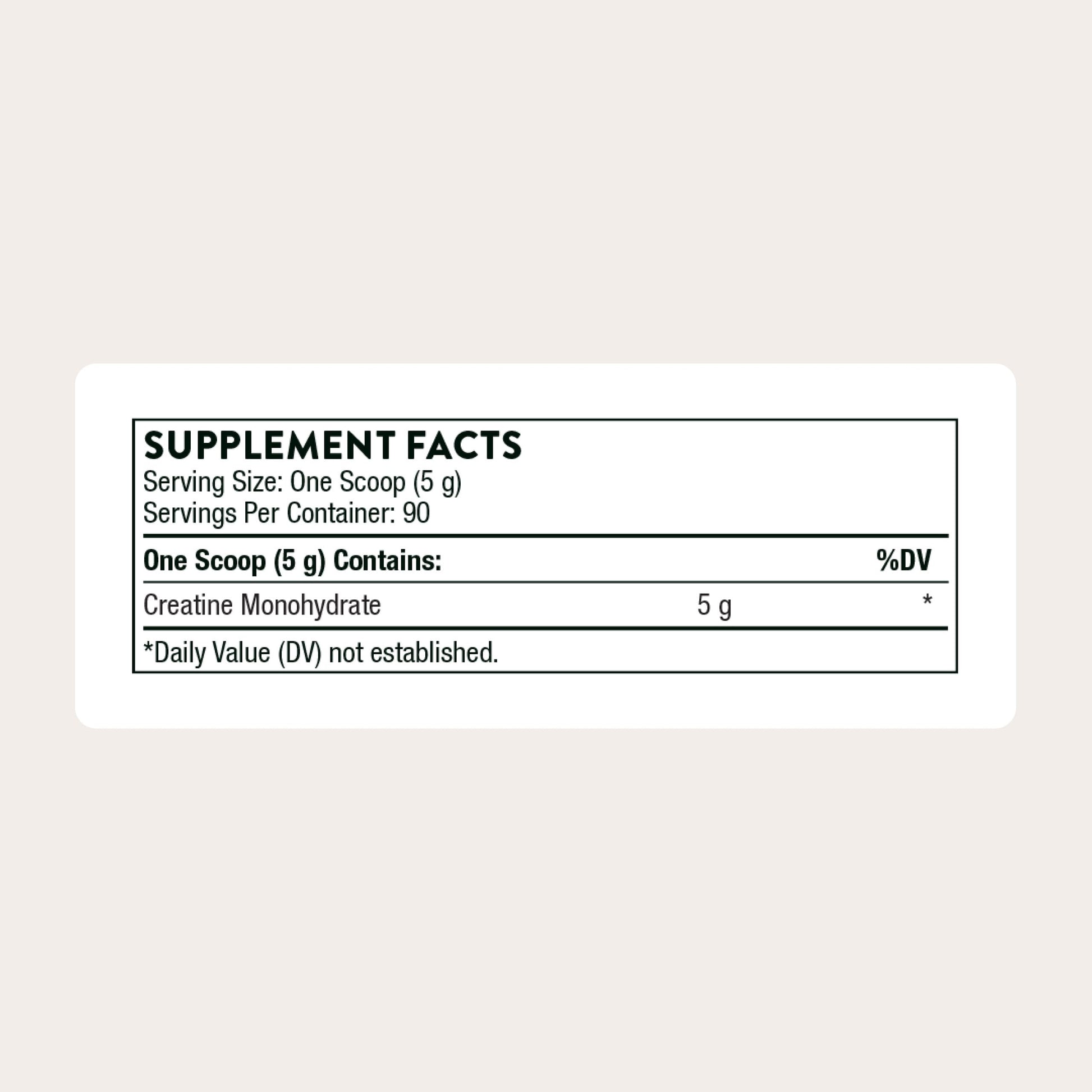 THORNE Creatine - Micronized Creatine Monohydrate Powder - Support for Muscles & Cognitive Function* - for Women & Men - Unflavored - NSF Certified for Sport - 5 g per Serving - 90 Servings THORNE Au supplements
