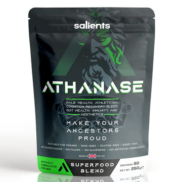 SALIENTS® ATHANASE® | Men's Super Greens Powder | Superfood Powder Blend Salients Au supplements