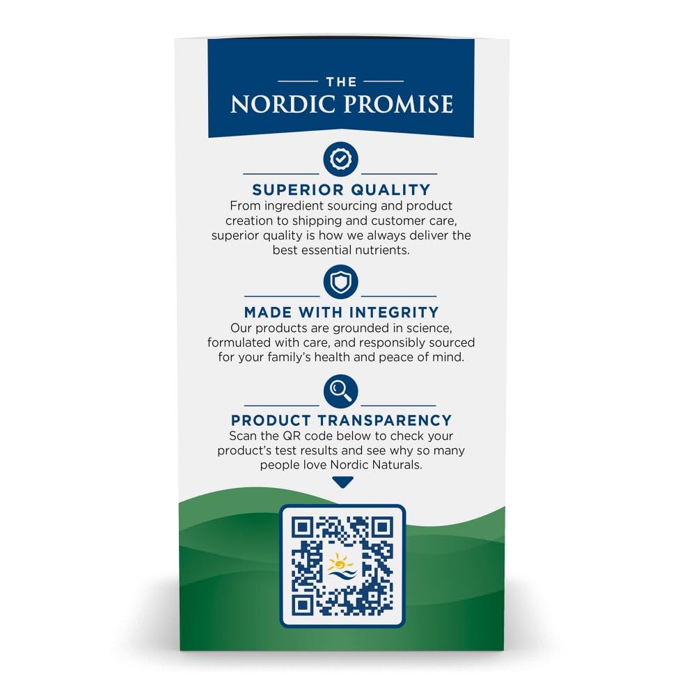Nordic Naturals Memory Support with Curcumin - 60 Soft Gels - 1000 mg Omega-3 + 400 mg Optimized Curcumin - Memory, Cognition - Contains Phosphatidylcholine & Huperzine A - Non-GMO - 30 Servings Nordic Naturals Au supplements