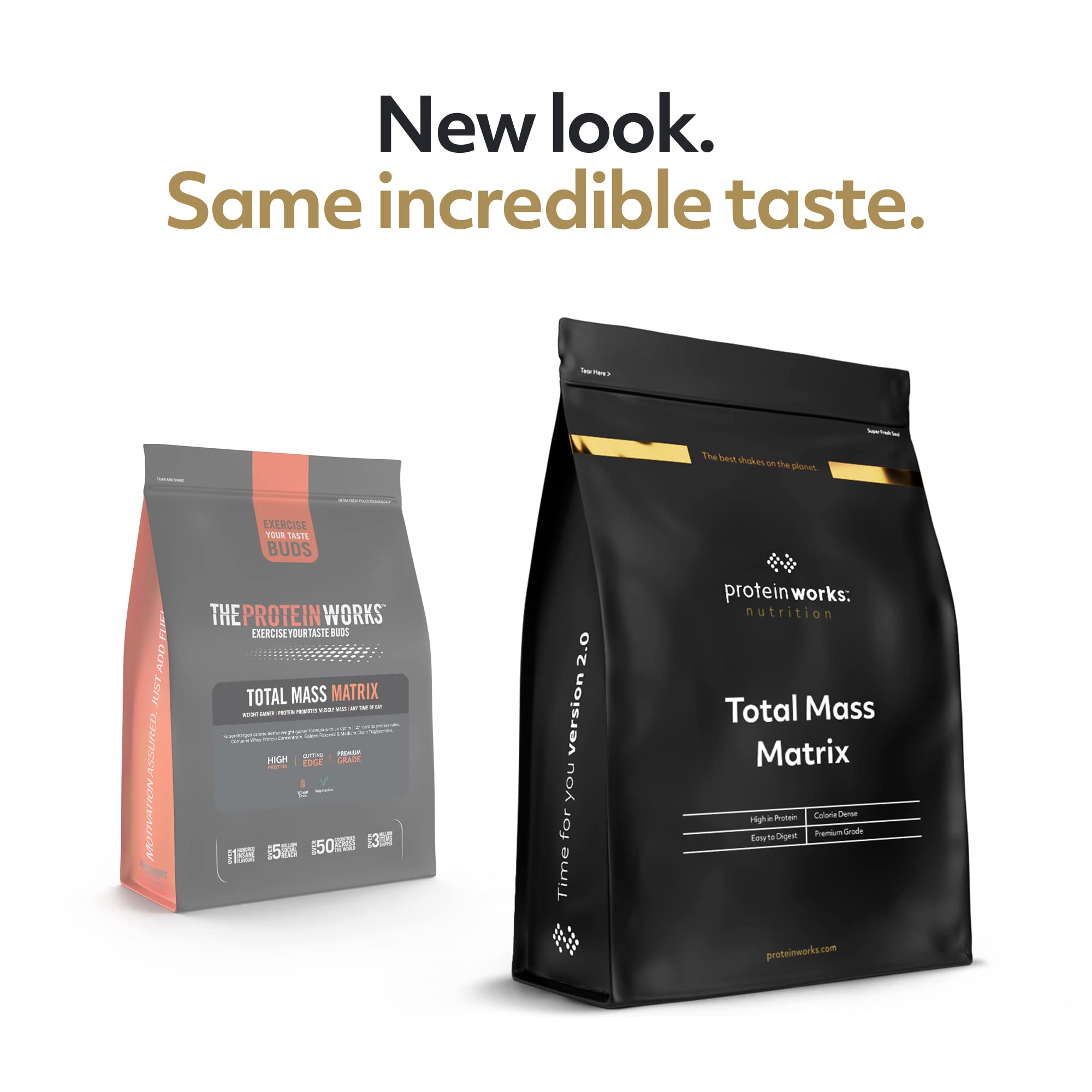 Protein Works - Total Mass Matrix Mass Gainer | High Calorie Protein Powder Protein Works Au supplements