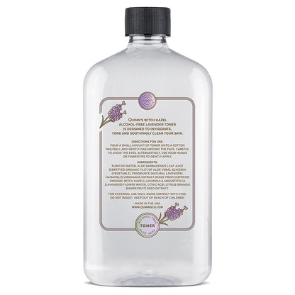 Quinn’s Alcohol Free Witch Hazel with Aloe Vera 16 Ounce (Lavender) Quinn's buy supplements Au