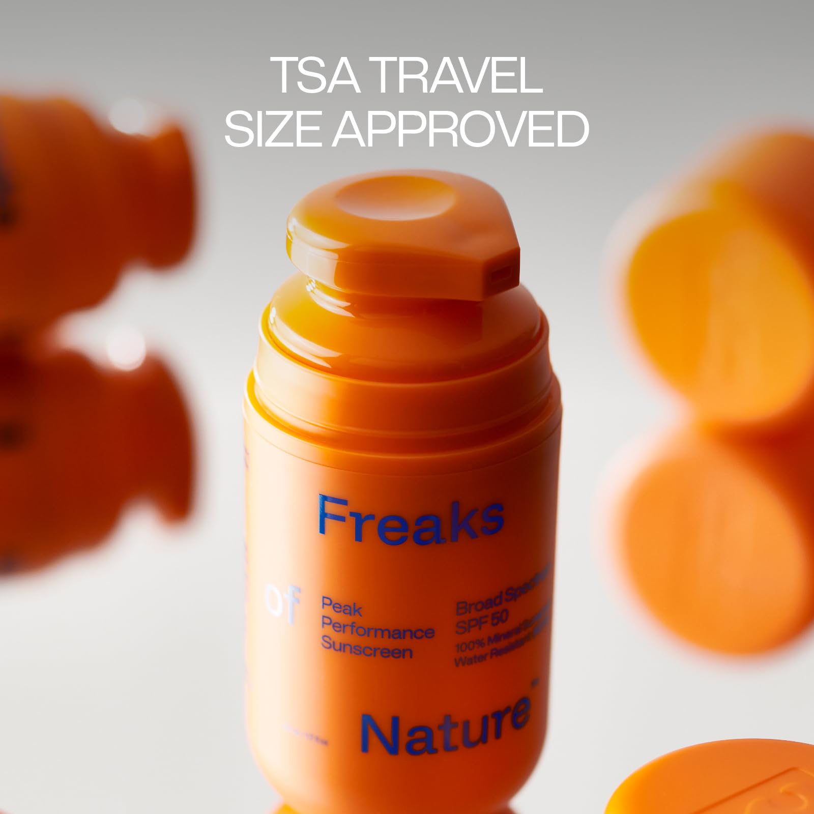 Freaks of Nature Peak Performance SPF 50 | 100% Mineral Sunscreen | Lightweight, Fast-Absorbing, 80-Min Water-Resistant | Plant-Based, Eco-Friendly, Reef-Safe, Cruelty-Free | All Skin Types| 1.7 oz Freaks of Nature Au supplements