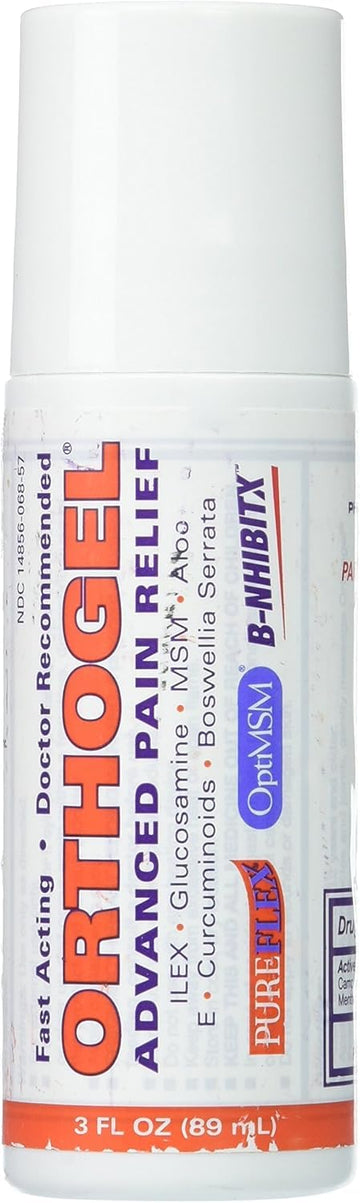 Orthogel Advanced Pain Relief Gel Roll On, 3 oz. Orthogel Au supplements