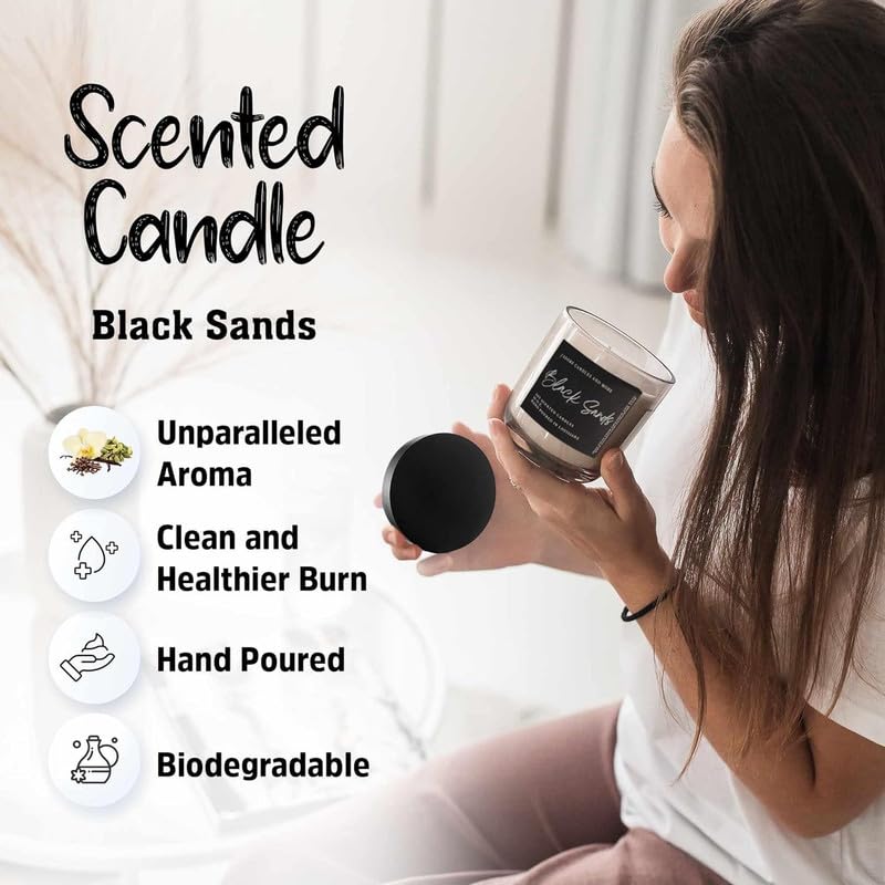 100% Soy Candles Clearance (16 Oz) - Hand Poured Scented with Essential Oil, Aromatherapy Candles Krewe Home Interiors Au supplements