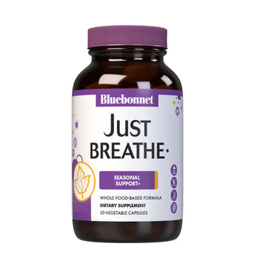 Bluebonnet Nutrition JustBreathe, Seasonal Support*, Non-GMO, Kosher Certified, Gluten-Free, Soy-Free, Dairy-Free, 30 Vegetable Capsules, 15 Servings BlueBonnet Au supplements