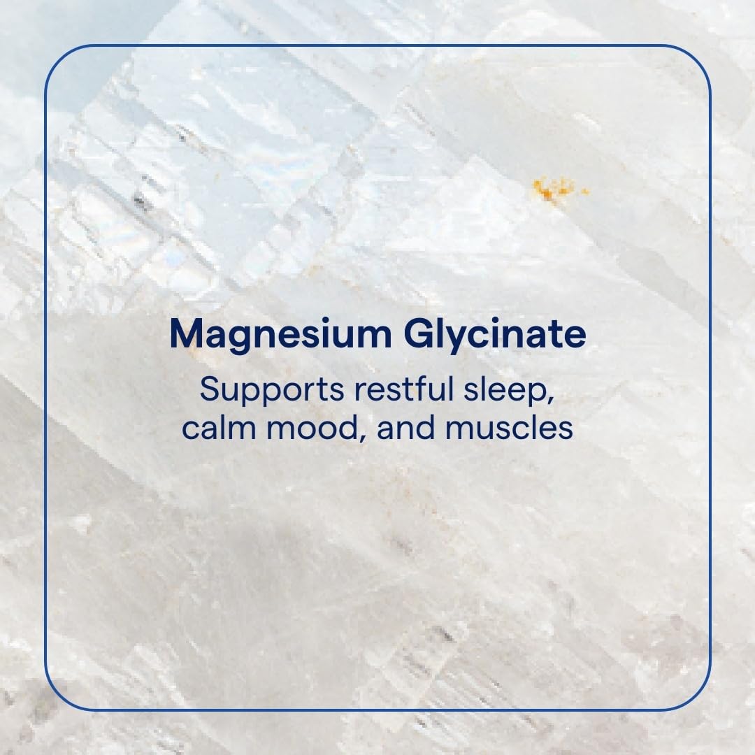 Trace Minerals Magnesium Glycinate Powder - Daily Magnesium Powder for Sleep Support - Calming Bedtime Drink - Natural & Gentle - Mixed Berry Lemonade - 180g (60 Servings) Trace Minerals Au supplements
