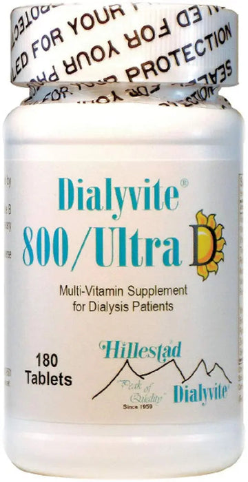 Dialyvite 800 Ultra D Multi-Vitamin Value Bottle - 180 Tablets Dialyvite Au supplements