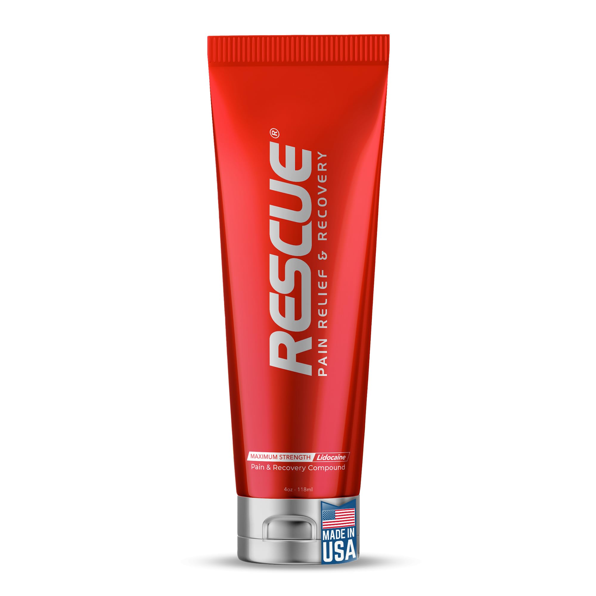 RESCUE PAIN RELIEF & RECOVERY Cream - All-in-One Solution for Back, Neck, Knee, Hand, Foot, and Shoulder Pain - Combines Power of Key Ingredients from Leading Pain Relief CreamProducts - 4 Ounces RESCUE PAIN RELIEF & RECOVERY Au supplements