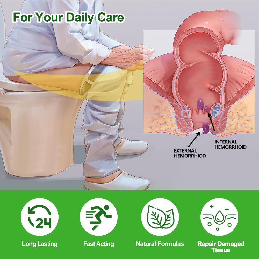 RHAICARE Hemorrhoid and Fissure Treatment Cream,Hemorrhoidal Ointment for Fast Acting Itch, Swelling, and Maximum Strength Pain Relief RHAICARE Au supplements