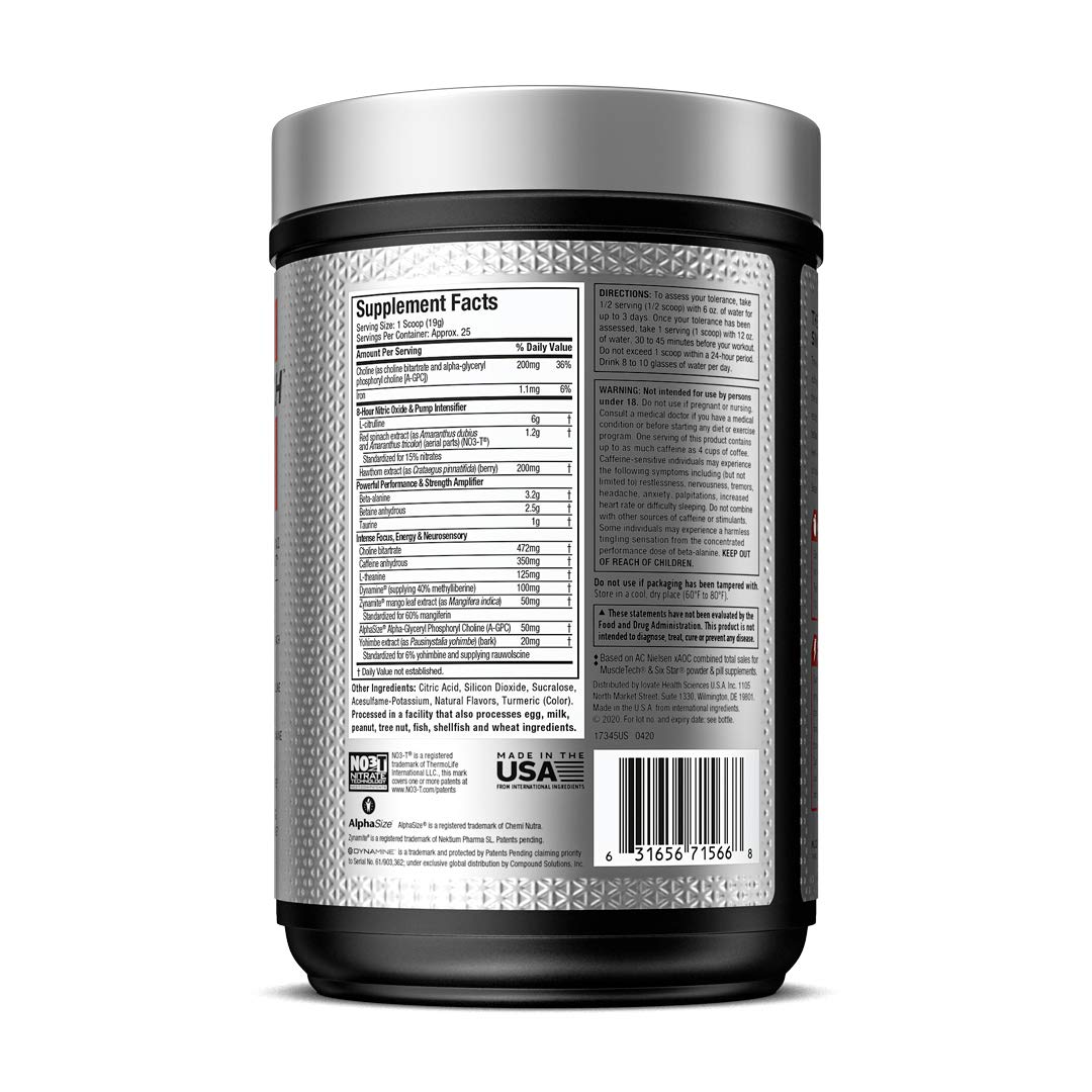 Pre Workout for Men & Women | MuscleTech Shatter Elite Pre-Workout | Preworkout Energy MuscleTech Au supplements