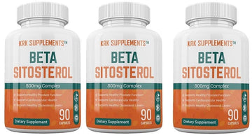 KRK SUPPLEMENTS Bundle Combo for 3 Total Bottles of Beta Sitosterol 800mg KRK SUPPLEMENTS Au supplements