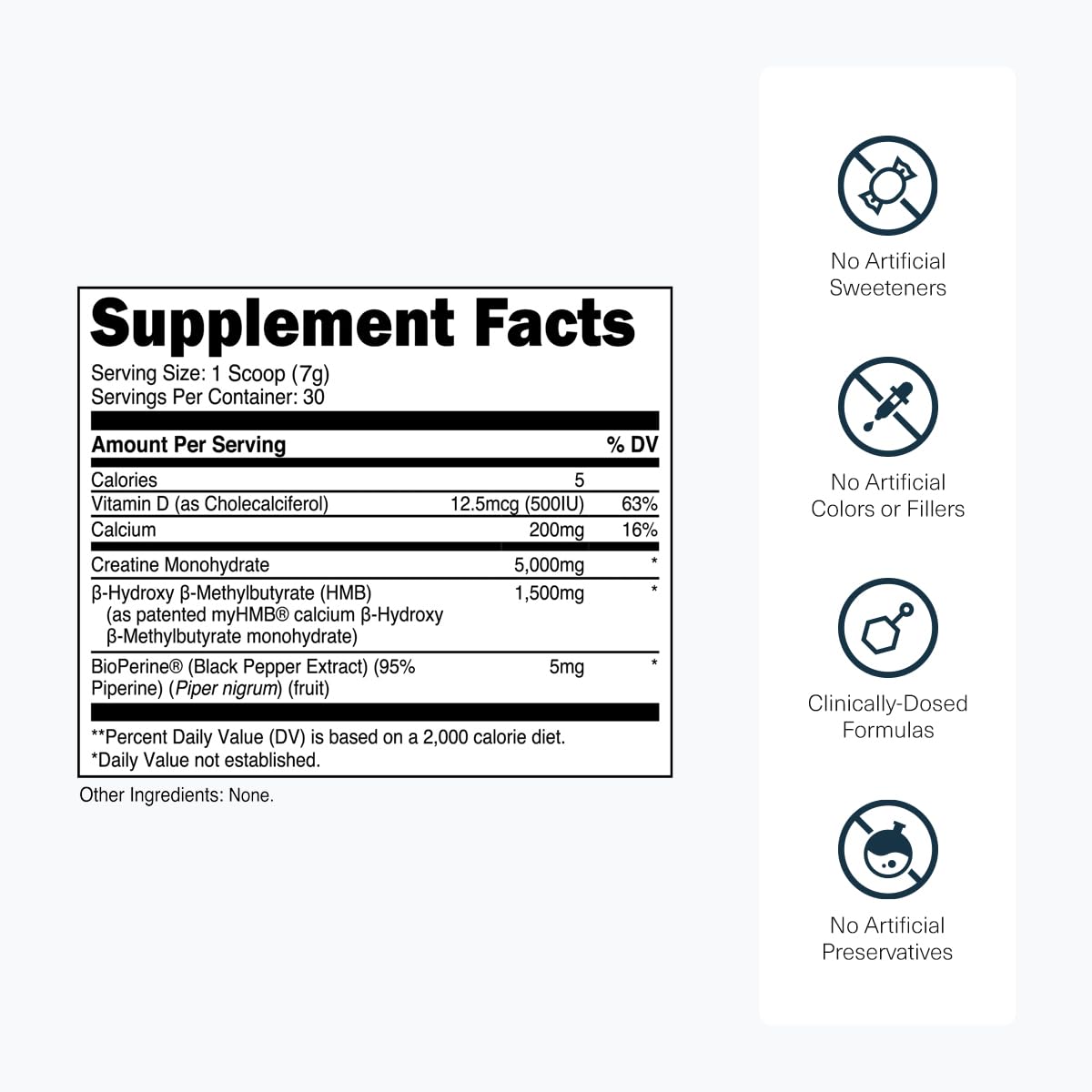 Transparent Labs Creatine HMB - Creatine Monohydrate Powder with HMB for Muscle Growth, Increased Strength, Enhanced Energy Output, and Improved Athletic Performance - 30 Servings, Unflavored Transparent Labs Au supplements
