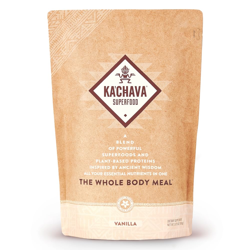Ka’Chava All-In-One Nutrition Shake Blend, Vanilla, 85+ Superfoods, Nutrients & Plant Ka'Chava Au supplements