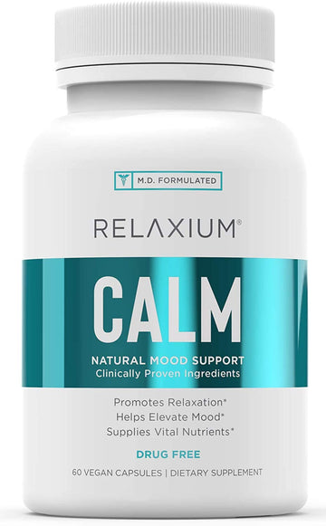 Relaxium Calm, Non-Habit Forming, Stress & Mood Support Supplement Relaxium Au supplements