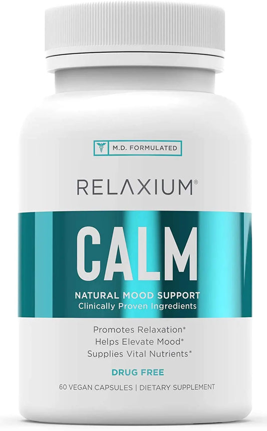 Relaxium Calm, Non-Habit Forming, Stress & Mood Support Supplement RelaxiumAU supplements