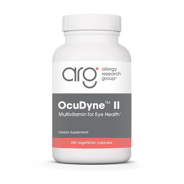Allergy Research Group OcuDyne II Supplement - Eye Support Vitamins for Vision, Eye Health for Adults, Vision Support, Multivitamin Formula Allergy Research Group Au supplements